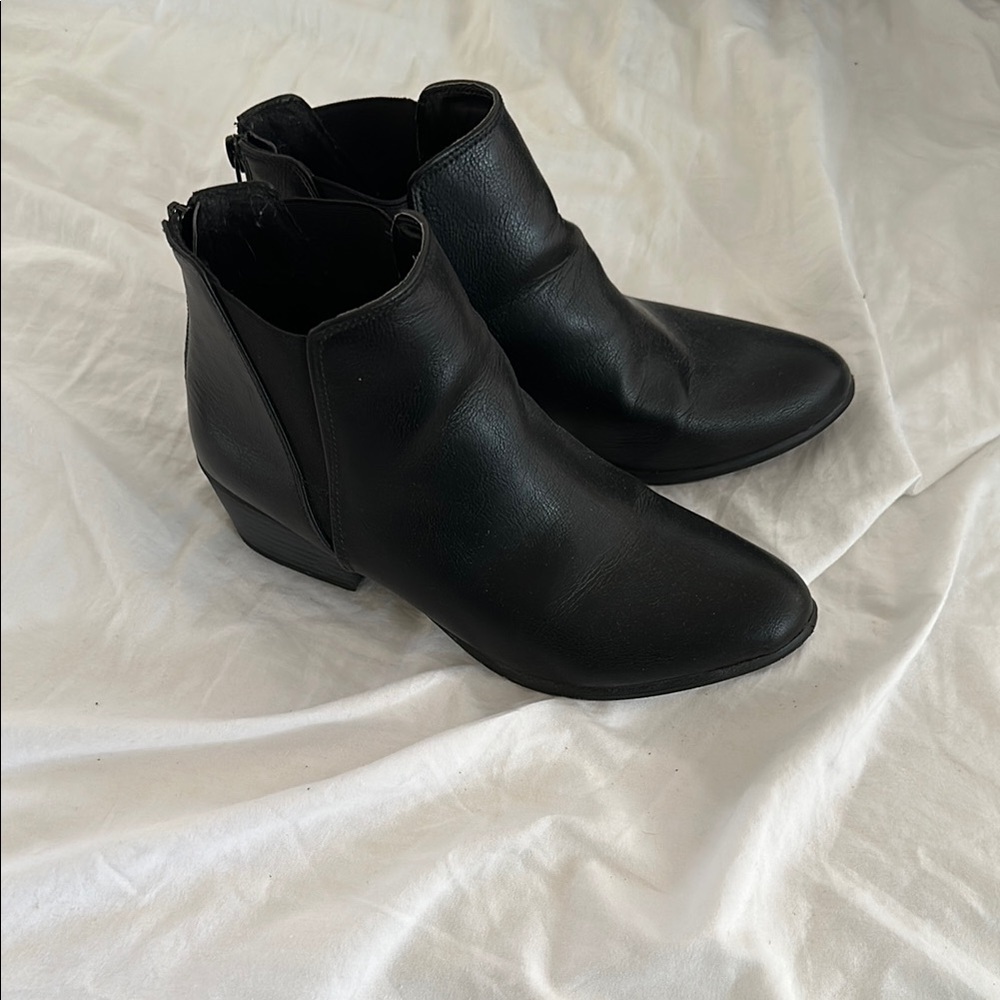 Black Esprit Ankle Boots